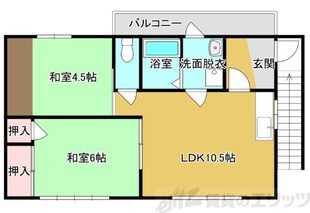 平井ハイツの物件間取画像